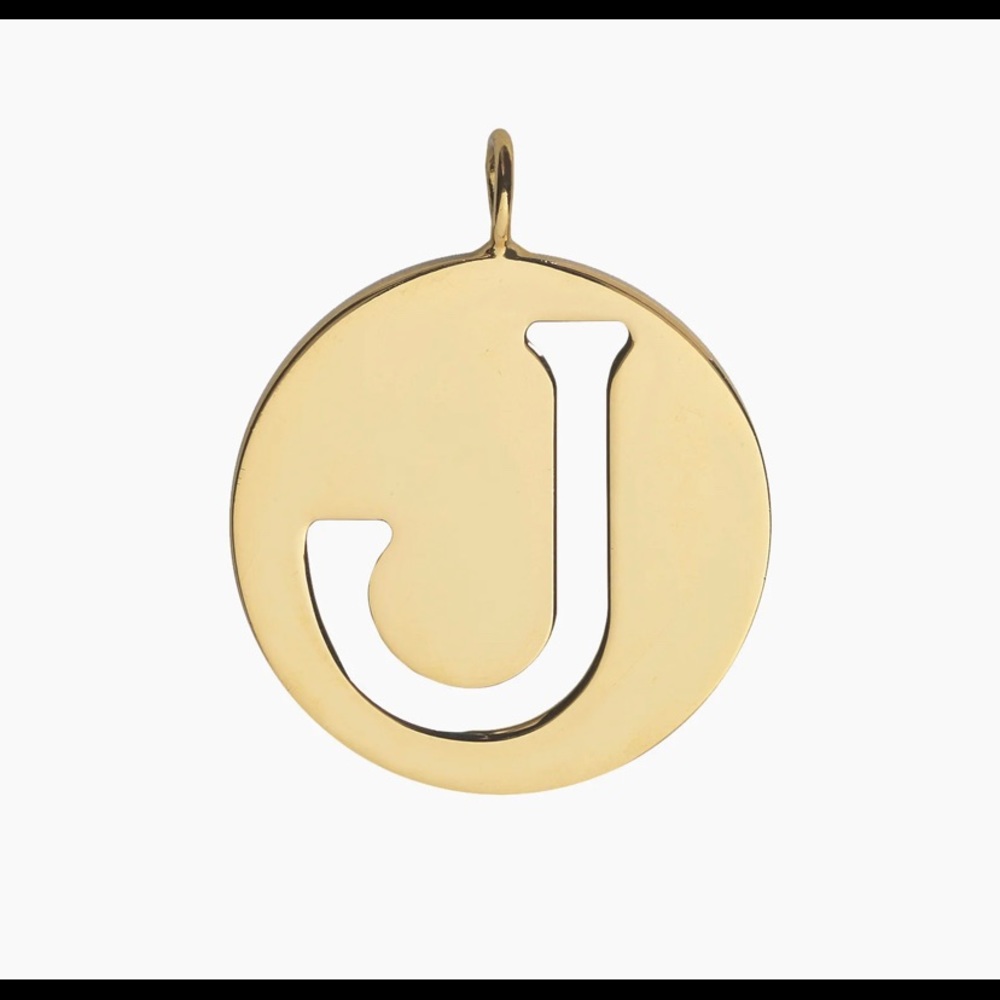 NWT Chloe Personalized alphabet J with keyring